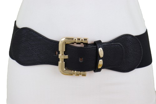 Donna nero elastico vita - elastico, alta