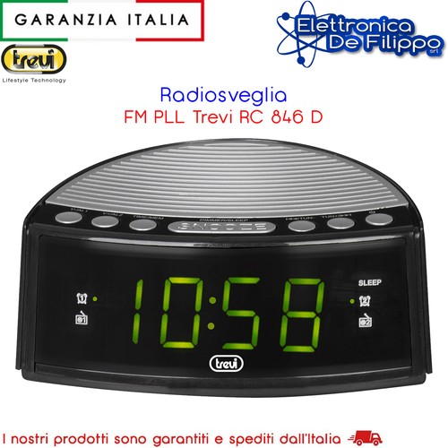 Radiosveglia pll trevi rc - fm,