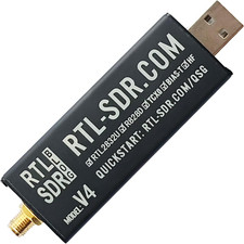 V4 R828D RTL2832U 1PPM TCXO SMA Software Defined Radio (Solo Dongle)