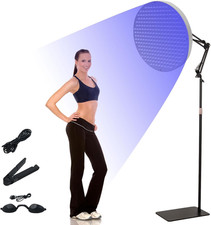 Solarium per La Casa, 50 W, 250 LED, 460 NM Lampada Abbronzante Con Supporto Reg