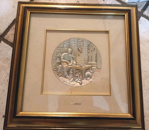 Quadro bassorilievo lastra - bassorilievo,
