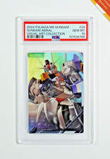 Itajaga Ms Gundam PSA 10 Gundam Aerial  #24 Visual Art Collection 2024 Japanese