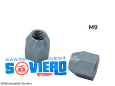 KIT 2 DADO TESTA SVASATA DA M9 FISSAGGIO PIASTRA CHIUSURA SELLA VESPA GS 150