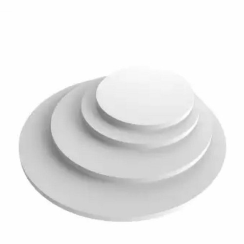 Disco plexiglass bianco - in,