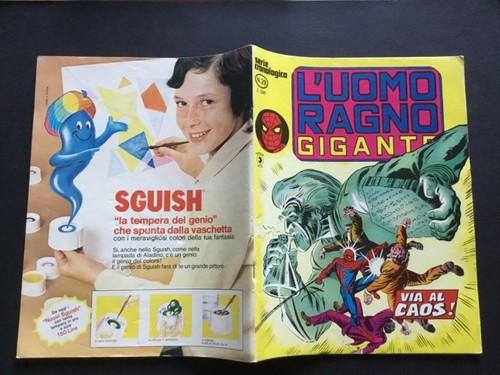 Corno uomo ragno - (mag1), l’uomo