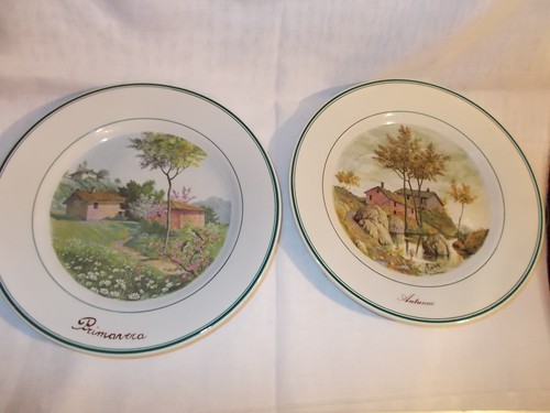 Lotto piatti piano - piatti, ceramica