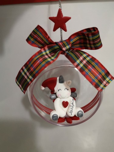 Palla natale trasparente - palla,