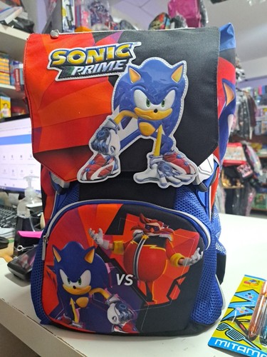 Zaino scuola sonic - scuola,