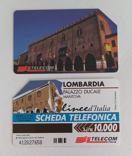 Scheda telefonica usata - ,