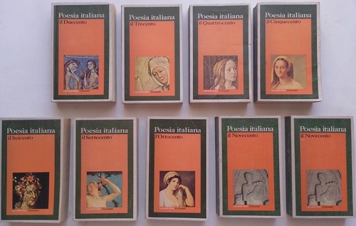 Poesia italiana volumi - poesia,