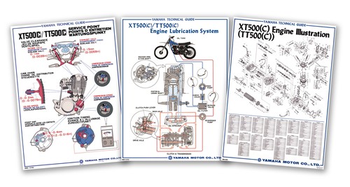 Yamaha tt500 xt500 - yamaha,