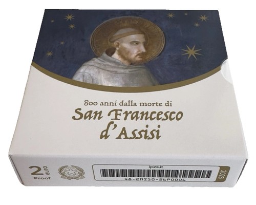 Moneta san francesco - 2€,