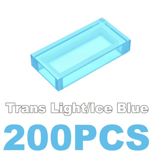 200 piastrelle blu trans - piastrelle,
