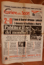 PAOLO ROSSI PABLITO RE MONDIALI 1982 ITALIA-POLONIA 2-0 (CORRIERE SPORT RARO)