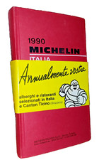 LIBRO GUIDA MICHELIN ITALIA  1990