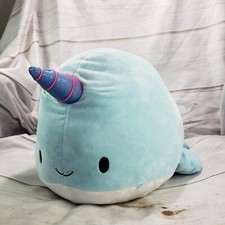 Peluche corno arcobaleno
