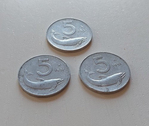 Lotto monete lire - 3,