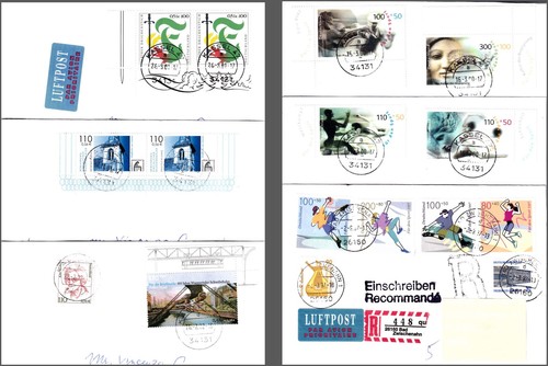 Germania storia postale 6 - -,