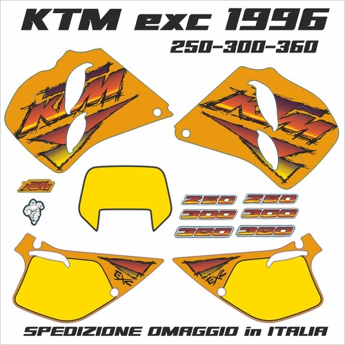 Ktm exc 1996 - 360, kit