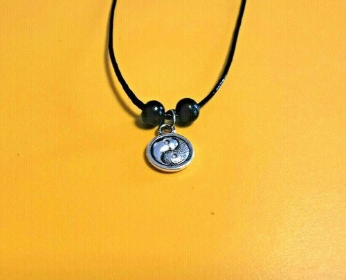 Collana filo cordoncino nero - filo,