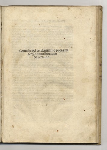 Comedie del excelentissimo