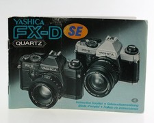 Istruzioni Yashica FX-D SE FX
