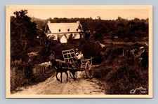 Cartolina d'epoca Quebec Ile