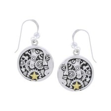 Luna Viso Steampunk Orecchini