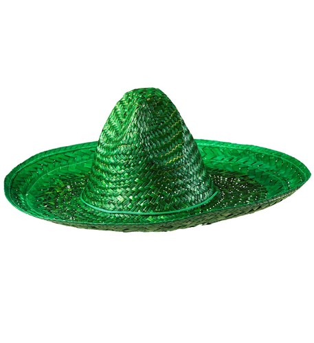 Sombrero messicano verde - sombrero,