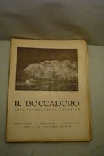 IL BOCCADORO.Arte, letteratura, Polemica.Rivista mensile, Pavia 1935