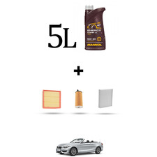 HOFFCAR Kit tagliando 4 FILTRI