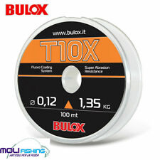 FILO NYLON PESCA BULOX T10X -100 M - FLUORO COATED PER MULINELLO E FINALI JAPAN