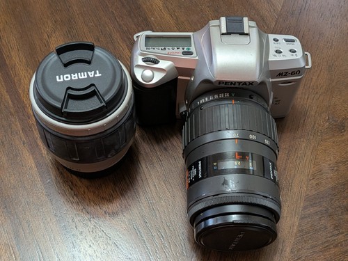 Pentax con obiettivi - pentax,