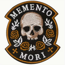 Toppa teschio Memento Mori
