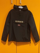 Napapijri N0YGY9 Giacca con Cappuccio per Bambini, Taglia 12 Anni 152 - Nero