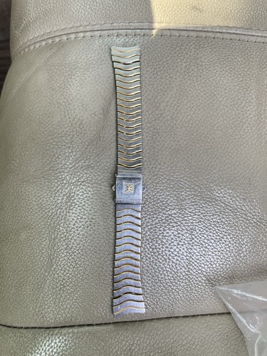 Cinturino orologio bicolore