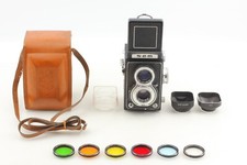 Angenieux [COME NUOVO / set di filtri] Fotocamera TLR Semflex Otomatic Type I...