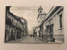 SIRACUSA - Francofonte - Corso Vittorio Emanuele e Palazzo Municipale