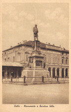 F506) BIELLA MONUMENTO A QUINTINO SELLA TEATRO SOCIALE