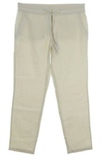 Sheego Pantaloni Lino Casual Relax Leinenhose Donna Taglia 52