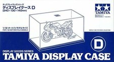 TAMIYA TECA VETRINA ESPOSITORE  DISPLAY CASE D PER MOTO 1:12 24x13x14cm 73005