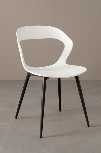 Set sedie design bianche - di,