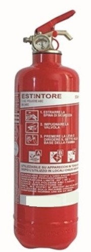Estintore polvere kg 1 - polvere, da