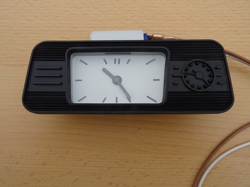 Orologio auto nero trabant - orologio,