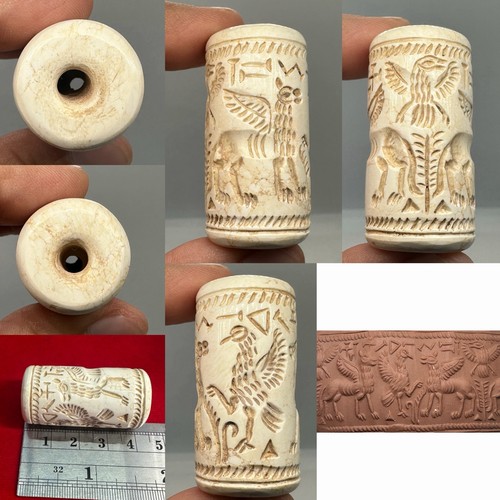 Antica pietra sigillo intaglio