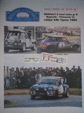 DECAL ADD1/ 43 - RENAULT 5