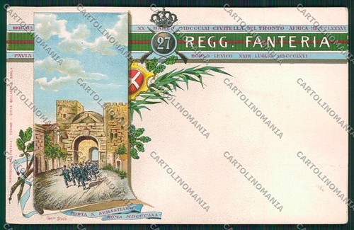 Militari reggimentale fanteria - militari,