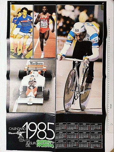 Poster calendario anno 1985 - calendario,