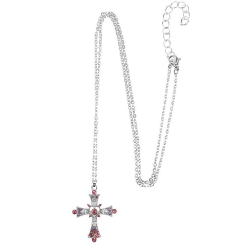 Collana con ciondolo croce - con,
