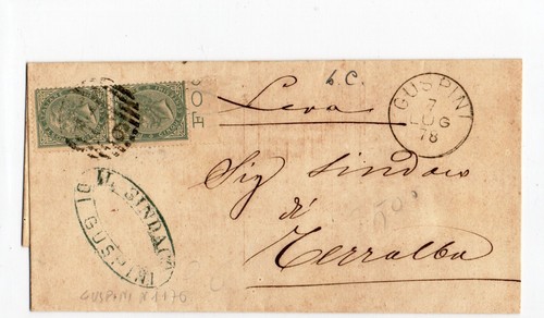 Sardegna 1878 guspini - ,,